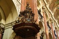 The Basilica of St. James (Czech: Kostel svatÃÂ©ho Jakuba VÃâºtÃÂ¡ÃÂ­ho) in the Old Town of Prague, Czech Republic. Royalty Free Stock Photo